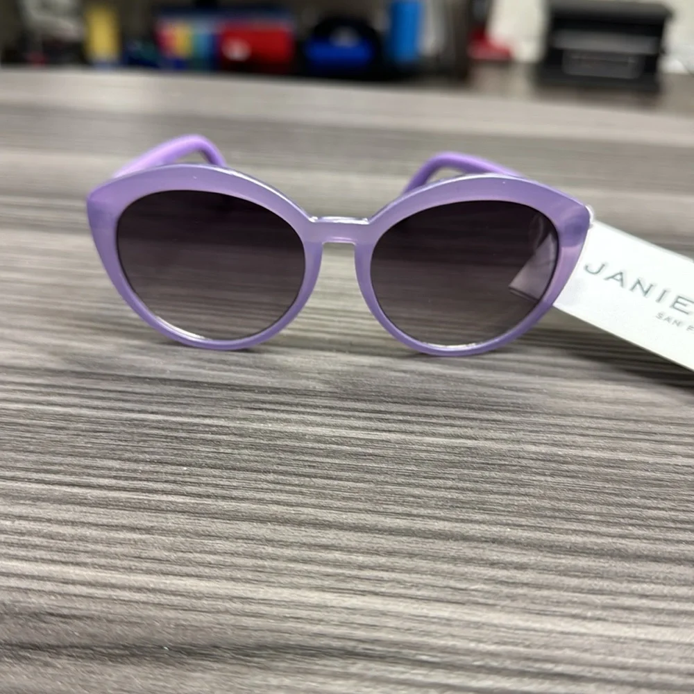 Janie and Jack sunglasses ages 0 to 2 years new with tags purple new